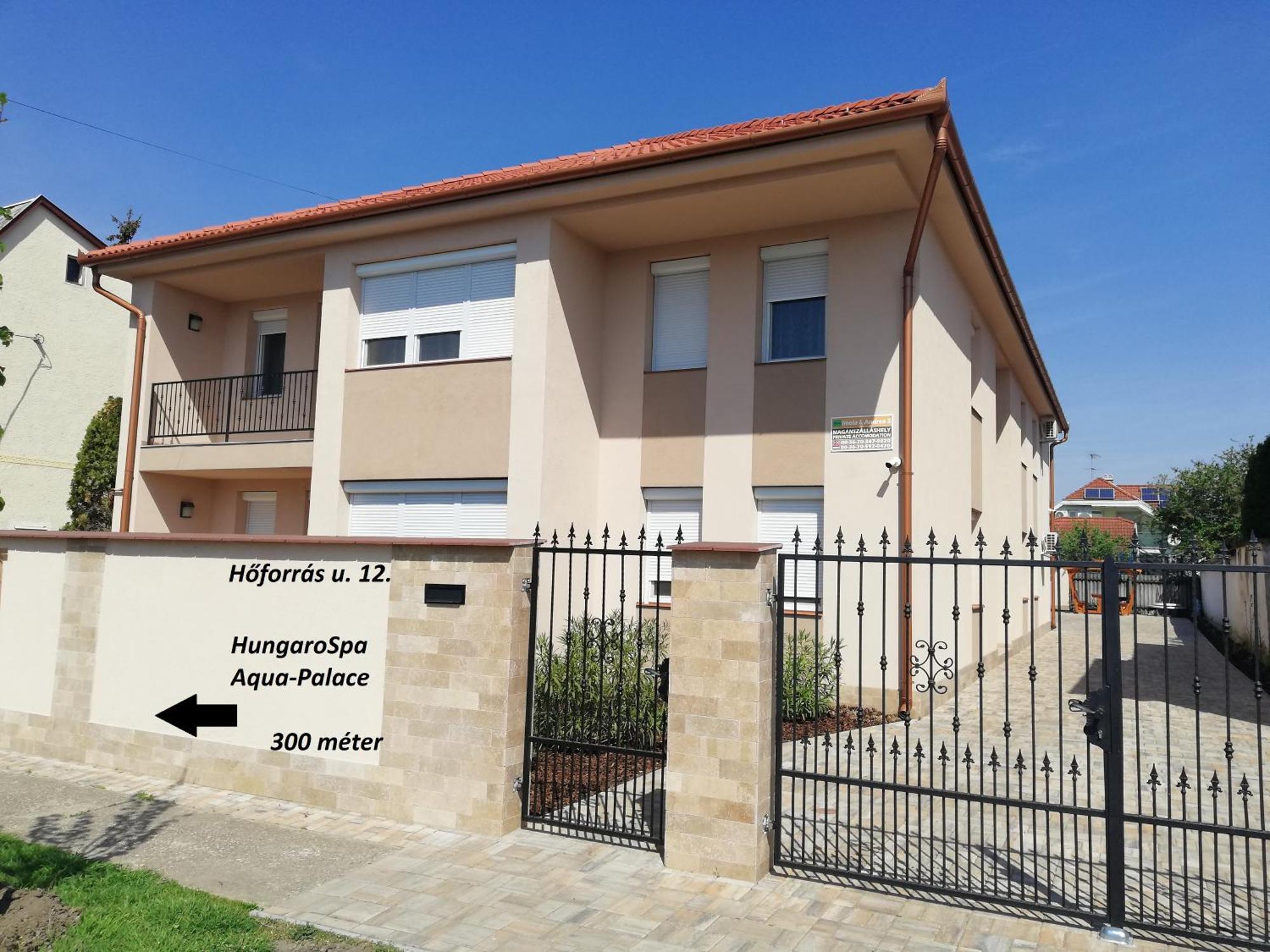 Imola Es Andrea Apartmanhaz 3 Hajduszoboszlo Exterior photo